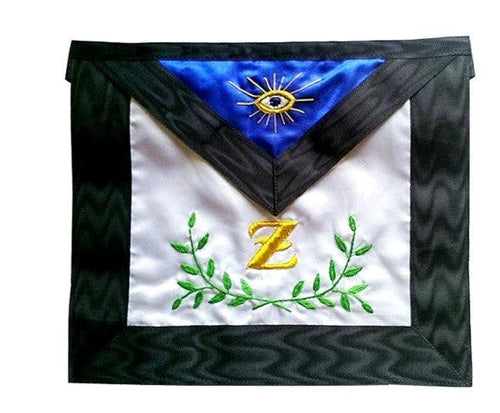 Masonic Scottish Rite Satin Masonic apron - AASR - 4th degree - Acacia | Regalia Lodge