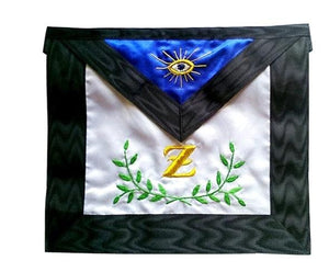 Masonic Scottish Rite Satin Masonic apron - AASR - 4th degree - Acacia | Regalia Lodge
