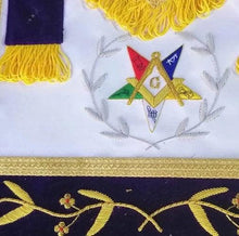 画像をギャラリービューアに読み込む, Hand Embroidered Masonic OES Worthy Patron Apron | Regalia Lodge