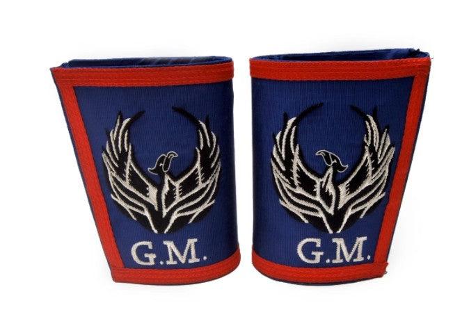 Masonic Gauntlets Cuffs - Embroidered | Regalia Lodge