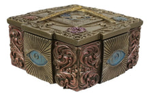 Carica l&#39;immagine nel visualizzatore di Gallery, Masonic Small Decorative Box for Jewelry and Trinkets Freemason Gift | Regalia Lodge