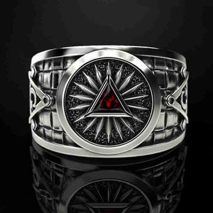Men's Punk Mason Masonic Ring Freemasons Fashion Ring masons Symbol Ring | Regalia Lodge