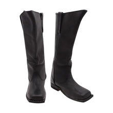Load image into Gallery viewer, Cavalry Civil War Men&#39;s Black Leather Long Boots Military Men&#39;s civil war boots Solider&#39;s cowboy boots Made of Leather | Regalia Lodge