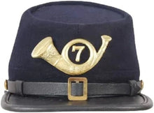 Carica l&#39;immagine nel visualizzatore di Gallery, civil war union 7th Connecticut Volunteers kepi | Regalia Lodge