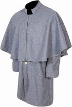Carica l&#39;immagine nel visualizzatore di Gallery, US military jacket Civil War Confederate Soldier&#39;s Great military coat soldier Civil War military sack coat -Civil War Union Junior Officer Artillery Frock Coat | Regalia Lodge