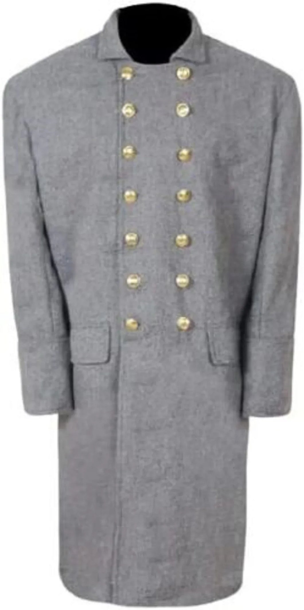 Civil War Confederate Double Breast Frock Coat | Regalia Lodge
