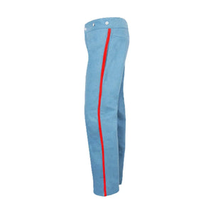 Civil War sky blue cavalry Wool Pants with 0.5 inch trim- All Sizes Available- Civil War Trouser | Regalia Lodge