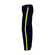 Load image into Gallery viewer, Civil War CS Navy Blue Trouser with 2&quot; inch Sky/Yellow/Red/Black Rank Stripe - Civil War Trouser | Regalia Lodge