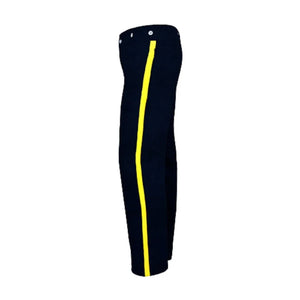 Civil War CS Navy Blue Trouser with 2" inch Sky/Yellow/Red/Black Rank Stripe - Civil War Trouser | Regalia Lodge