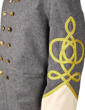 Carica l&#39;immagine nel visualizzatore di Gallery, Civil War Confederate General&#39;s Frock Coat- All Sizes -Civil War military sack coat -Civil War Union Junior Officer Artillery Frock Coat Civil War Cavalry Officer S Double Breasted Frock Coat | Regalia Lodge