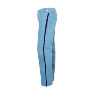 Civil War sky blue cavalry Wool Pants with 0.5 inch trim- All Sizes Available- Civil War Trouser | Regalia Lodge
