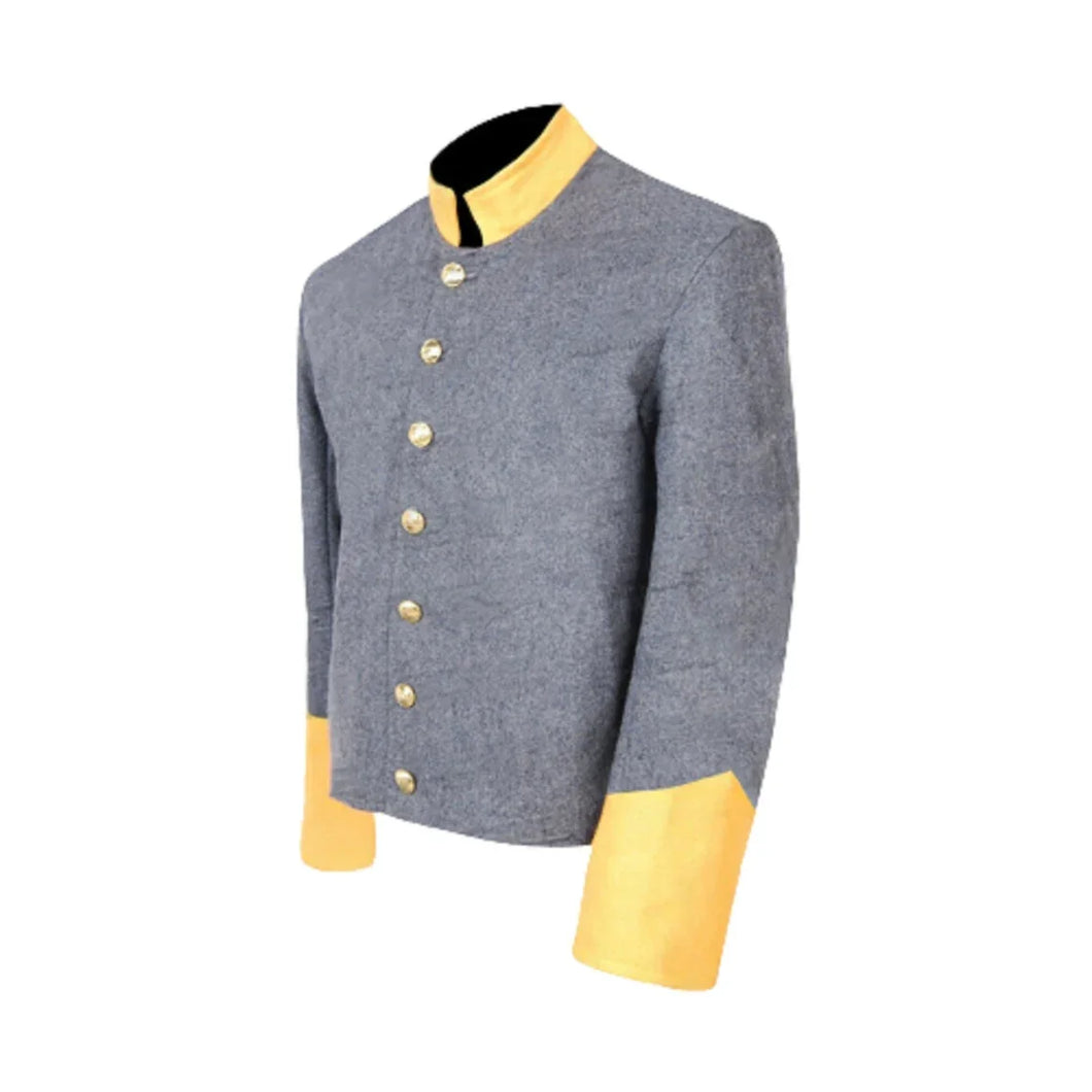 Civil War Confederate Cavalry Officer's Single Breast Shell Jacket | Regalia Lodge