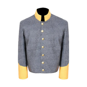 Civil War Confederate Cavalry Officer's Single Breast Shell Jacket | Regalia Lodge