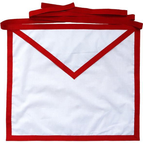 Masonic Holy Royal Arch White Cotton Duck Cloth Member Apron | Regalia Lodge
