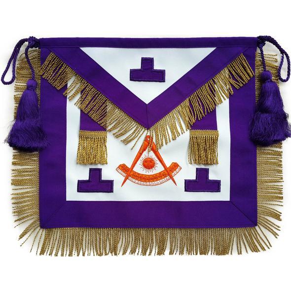 Masonic Past Master Apron Puerto Rico Hand Embroidered | Regalia Lodge