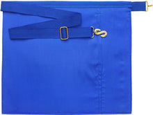 画像をギャラリービューアに読み込む, Masonic Past Master Apron With Wreath Blue | Regalia Lodge