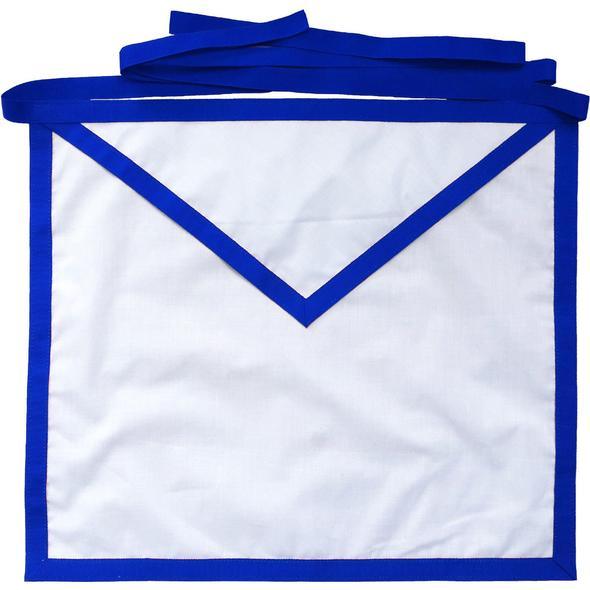Masonic Blue Lodge Member Apron White Cotton Duck Cloth | Regalia Lodge