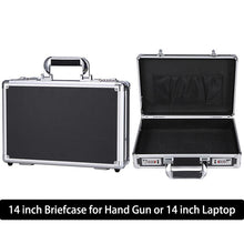 画像をギャラリービューアに読み込む, Aluminum High density Hard Case-Briefcase Toolbox Storage Box Cases Black Carrying Cases | Regalia Lodge
