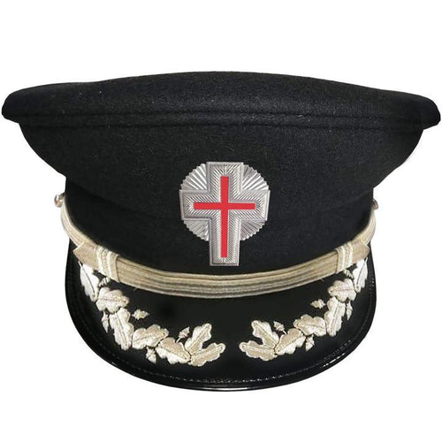 Knights Templar Dress Caps Silver Vinework | Regalia Lodge